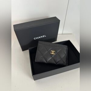 Chanel Caviar Card Holder